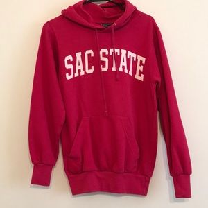 Hot Pink Sac State Hoodie